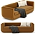 Modern RH Matteo Sofa 3D model small image 1