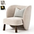 Contemporary Fatolj Tress Armchair 2014 3D model small image 1