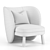 Contemporary Fatolj Tress Armchair 2014 3D model small image 4