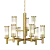 Modern MILOSH Crystal Chandelier 3D model small image 2