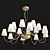 DIAFANO 758162 Pendant Chandelier 3D model small image 2
