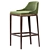 Stylish Mindel Bar Chair 3D model small image 2