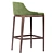 Stylish Mindel Bar Chair 3D model small image 3