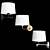 Modern Swing Arm Sconce Luminaire 3D model small image 1