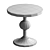 Zuri Coastal Grey Round Table 3D model small image 4