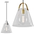 Elegant Karin Pendant Light 3D model small image 1