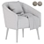 Curved Nest Armchair: Modern Comfort 3D model small image 5