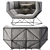 Modern Armchair FOXHOLE Design 3D model small image 2