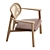 Modern Titus Lounge Chair 2017 3D model small image 3