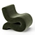 Modern Armchair Eichholtz 3D Model 3D model small image 3