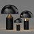 Sleek Metal Table Lamp 3D model small image 2