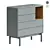 Teulat Corvo Chest Cabinet 3D Model 3D model small image 1