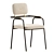 Elegant BERGMAN Dining Chair 3D model small image 3