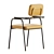 Elegant BERGMAN Dining Chair 3D model small image 4