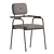 Elegant BERGMAN Dining Chair 3D model small image 6