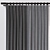 Modern Curtain Design 3D Model 3D model small image 2