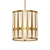 Antique Gold Drum Pendant Light 3D model small image 1