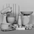 Kitchen Appliances and Utensils Bundle 3D model small image 2