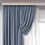 Rendered Curtain Design Models 3D model small image 2