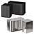 Modern Minotti JAMES Table 3D model small image 1