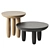 Faina Wood HRYB Stools Collection 3D model small image 1
