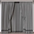 3D Curtain Model, Various Formats 3D model small image 4