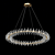 Crystal Cluster Ring Chandelier 3D model small image 1