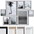 Modern Wall Art Set 2181 3D model small image 1