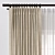 Versatile 3D Curtain Model 3D model small image 3