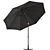 Rainproof Fabric Umbrella 05 3D model small image 3