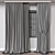 Dual-Render Curtain: 114913 Polygons 3D model small image 4