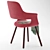 Modern Fabric Clive Chair 3D model small image 6