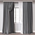 Modern Curtain 3D Models 3D model small image 1