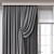 Modern Curtain 3D Models 3D model small image 3