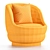 Nido Armchair 3D Model Collection 3D model small image 6