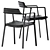 Vipp451 Chair: Modern Scandinavian Design 3D model small image 1