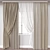 Classic Curtain 3D Model 3D model small image 1