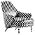 Modern Minotti Armchair 3D Model 3D model small image 3