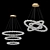 Ring of Crystals LED Chandelier 3D model small image 1
