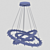 Ring of Crystals LED Chandelier 3D model small image 3