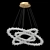 Ring of Crystals LED Chandelier 3D model small image 4