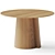 Modern Round Dining Table Rendered 3D model small image 1