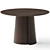 Modern Round Dining Table Rendered 3D model small image 2