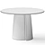 Modern Round Dining Table Rendered 3D model small image 3