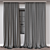 3D Curtain Model Render Export 3D model small image 4