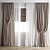 Polygonal Curtain Model Archive 3D model small image 1