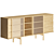 Harmony Inspired Rikyu Sideboard 3D model small image 2