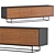 Walnut Midcentury Modern Sideboard 3D model small image 1