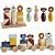 Wooden Animal Toy Stacking Blocks 3D model small image 1