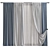 Tactile Timeworn Curtain Panel 3D model small image 1